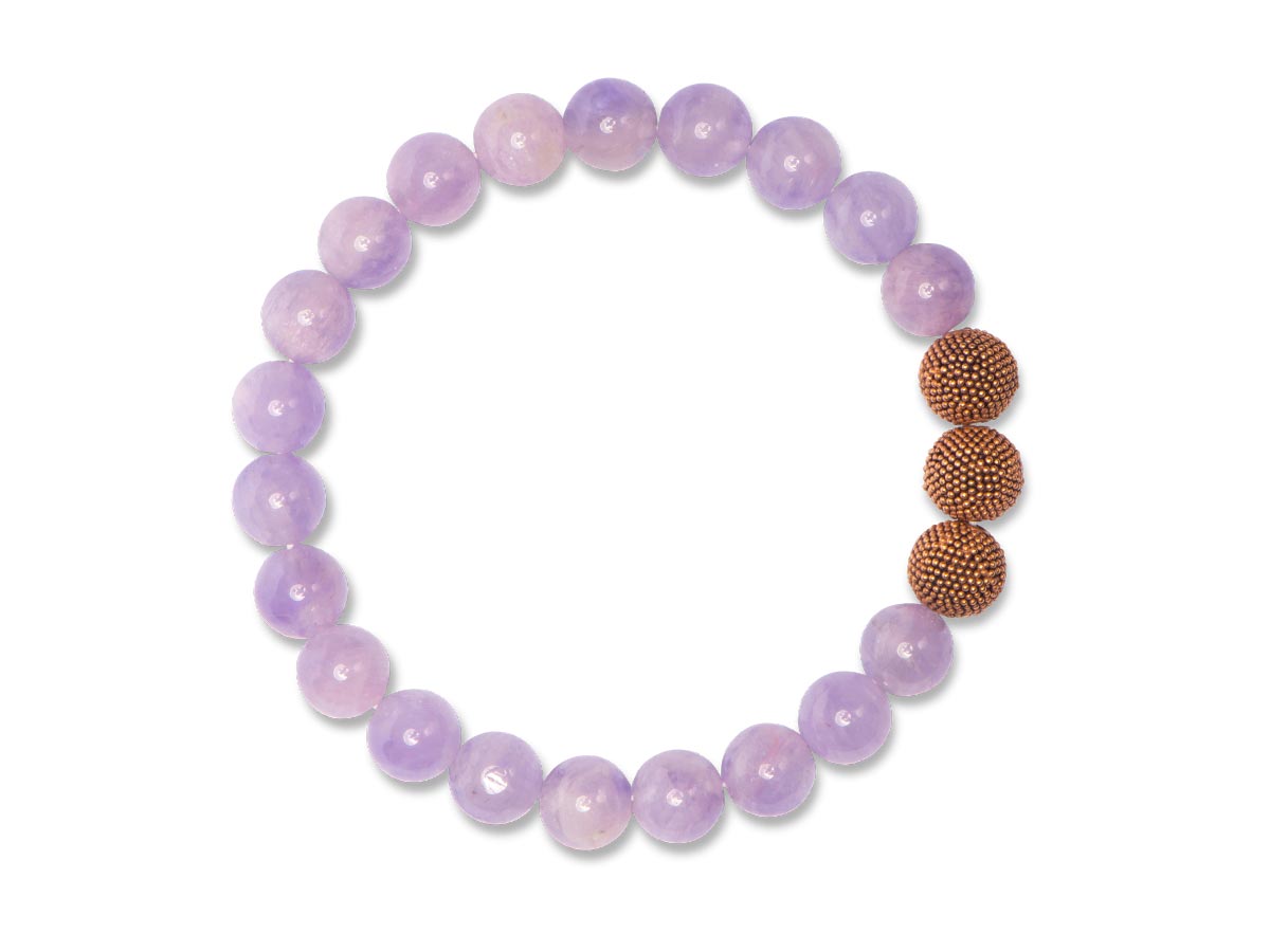 Damen-Perlenarmband-Violett-Amethyst-11FVF