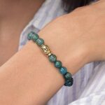 Buddha-Armband-Damen-Blau-Apatit-BF10F02