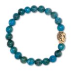 Buddha-Armband-Damen-Blau-Apatit-BF10VF