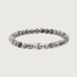 01-Buddha-Armband-Herren-Grau-Jaspis-01BMSV