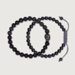 05-Edelsteinperlen-Armband-Set-Herren-Schwarz-Obsidian-Onyx-05BRBDLMBV