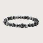 12-Buddha-Armband-Damen-Grau-Adlerauge-12BFSV