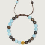 Edelsteinperlen-Armband-Damen-Braun-Tuerkis-Bronzit-Aquamarin-BRJF12-PDPBV